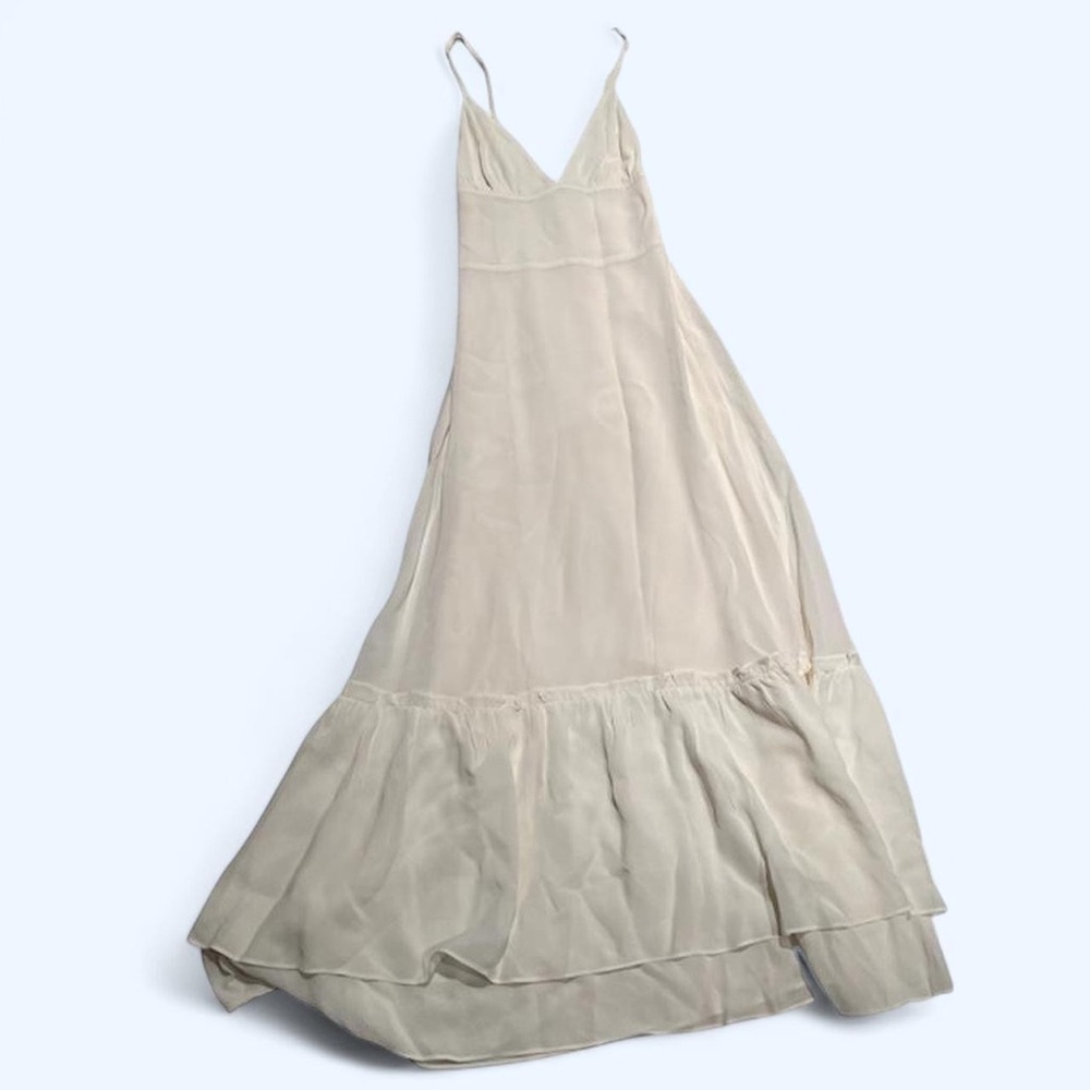 Reformation ivory white dress